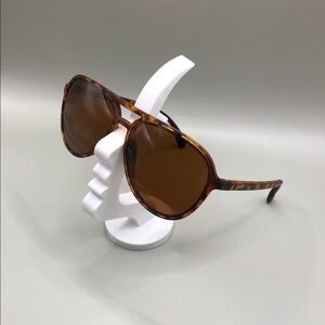 Goodr Amelia Earhart Ghosted Me Sunglasses Tortoise Unisex Retro Aviator Pilot